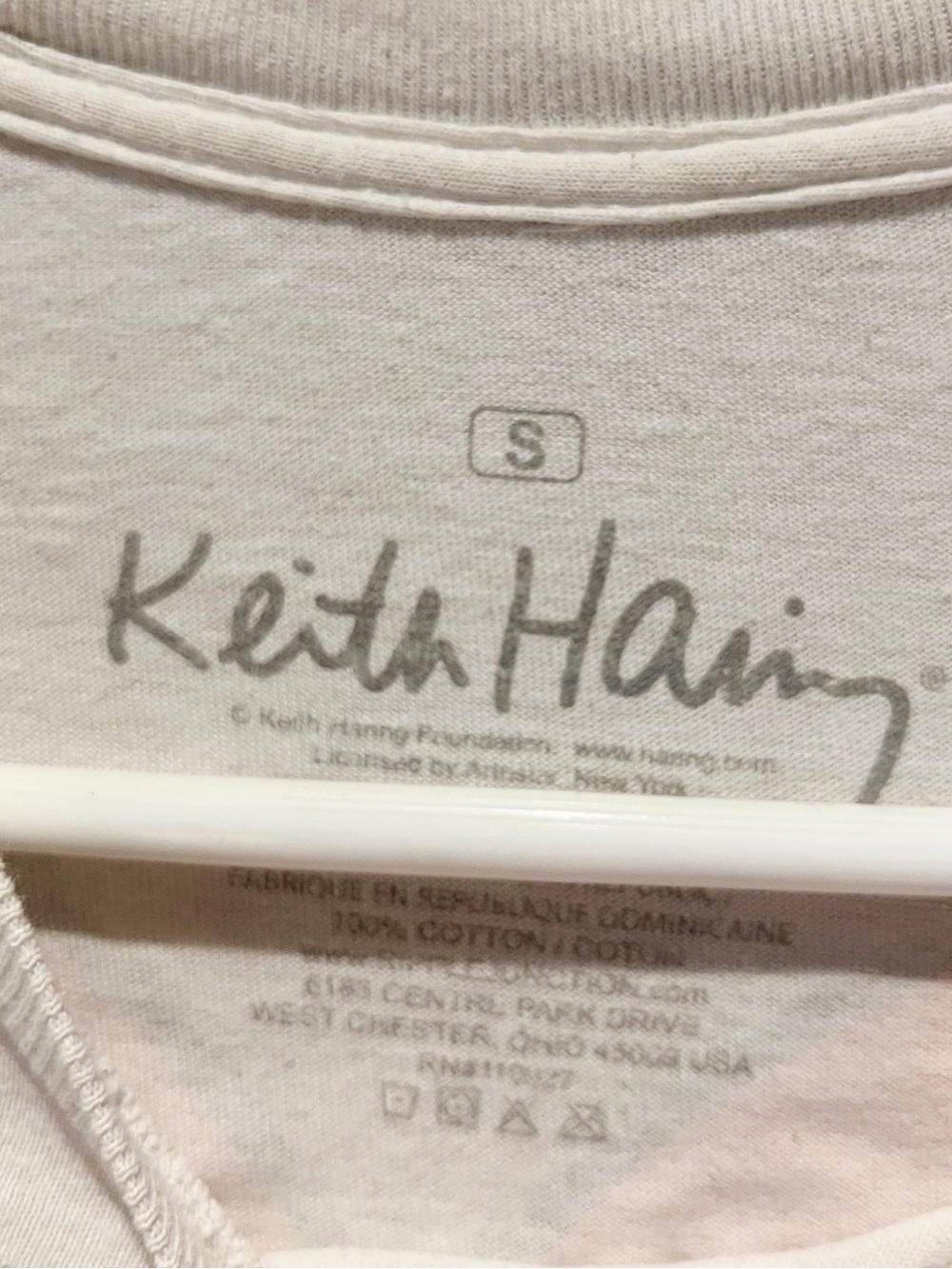 Keith Haring Heart T-Shirt - Picture 7 of 7